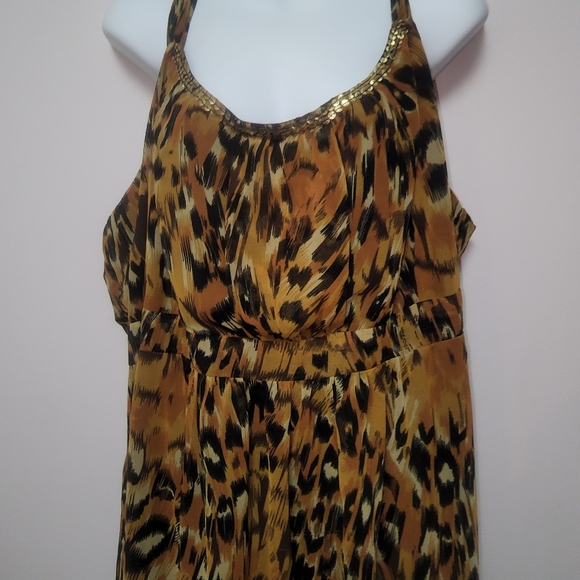 Changes By Together Animal Print Maxi Dress 26 - Picture 4 of 7